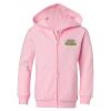 Girls' Full-Zip Hooded Sweatshirt Thumbnail