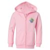 Girls' Full-Zip Hooded Sweatshirt Thumbnail