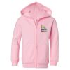 Girls' Full-Zip Hooded Sweatshirt Thumbnail