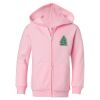 Girls' Full-Zip Hooded Sweatshirt Thumbnail