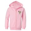 Girls' Full-Zip Hooded Sweatshirt Thumbnail