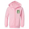 Girls' Full-Zip Hooded Sweatshirt Thumbnail