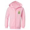 Girls' Full-Zip Hooded Sweatshirt Thumbnail