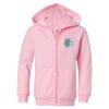 Girls' Full-Zip Hooded Sweatshirt Thumbnail