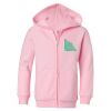 Girls' Full-Zip Hooded Sweatshirt Thumbnail