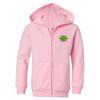 Girls' Full-Zip Hooded Sweatshirt Thumbnail
