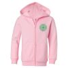 Girls' Full-Zip Hooded Sweatshirt Thumbnail