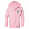 Girls' Full-Zip Hooded Sweatshirt Thumbnail