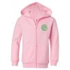 Girls' Full-Zip Hooded Sweatshirt Thumbnail