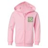 Girls' Full-Zip Hooded Sweatshirt Thumbnail