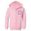 Girls' Full-Zip Hooded Sweatshirt Thumbnail