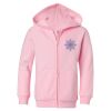 Girls' Full-Zip Hooded Sweatshirt Thumbnail