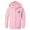 Girls' Full-Zip Hooded Sweatshirt Thumbnail