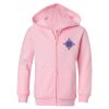 Girls' Full-Zip Hooded Sweatshirt Thumbnail