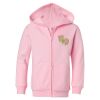 Girls' Full-Zip Hooded Sweatshirt Thumbnail