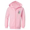 Girls' Full-Zip Hooded Sweatshirt Thumbnail