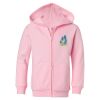 Girls' Full-Zip Hooded Sweatshirt Thumbnail
