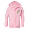 Girls' Full-Zip Hooded Sweatshirt Thumbnail