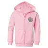 Girls' Full-Zip Hooded Sweatshirt Thumbnail