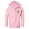 Girls' Full-Zip Hooded Sweatshirt Thumbnail