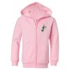Girls' Full-Zip Hooded Sweatshirt Thumbnail