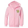 Girls' Full-Zip Hooded Sweatshirt Thumbnail