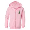 Girls' Full-Zip Hooded Sweatshirt Thumbnail