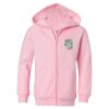 Girls' Full-Zip Hooded Sweatshirt Thumbnail