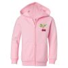 Girls' Full-Zip Hooded Sweatshirt Thumbnail