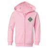 Girls' Full-Zip Hooded Sweatshirt Thumbnail