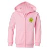 Girls' Full-Zip Hooded Sweatshirt Thumbnail