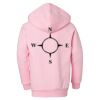 Girls' Full-Zip Hooded Sweatshirt Thumbnail
