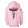 Girls' Full-Zip Hooded Sweatshirt Thumbnail