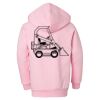 Girls' Full-Zip Hooded Sweatshirt Thumbnail