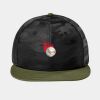 Camo Flat Bill Snapback Cap Thumbnail