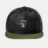 Camo Flat Bill Snapback Cap Thumbnail