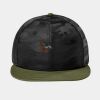 Camo Flat Bill Snapback Cap Thumbnail