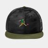 Camo Flat Bill Snapback Cap Thumbnail