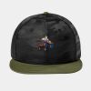 Camo Flat Bill Snapback Cap Thumbnail