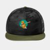 Camo Flat Bill Snapback Cap Thumbnail