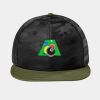 Camo Flat Bill Snapback Cap Thumbnail