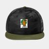 Camo Flat Bill Snapback Cap Thumbnail
