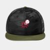 Camo Flat Bill Snapback Cap Thumbnail