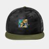 Camo Flat Bill Snapback Cap Thumbnail