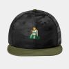 Camo Flat Bill Snapback Cap Thumbnail