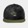 Camo Flat Bill Snapback Cap Thumbnail