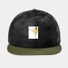 Camo Flat Bill Snapback Cap Thumbnail
