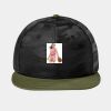 Camo Flat Bill Snapback Cap Thumbnail