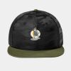 Camo Flat Bill Snapback Cap Thumbnail