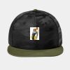 Camo Flat Bill Snapback Cap Thumbnail